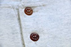 画像6: デッドストック★00s G.H.BASS 無地 ヘンリーネック コットン カットソー オートミール L (6)