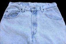 画像4: 90s USA製 Levi'sリーバイス 560 デニムパンツ アイスブルー W32 L32 (4)