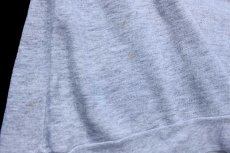 画像7: 80s USA製 Championチャンピオン OREGON STATE レイヤードネック スウェット 杢グレー L (7)