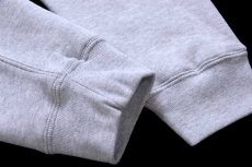 画像6: デッドストック★USA製 CAMBERキャンバー 無地 裏サーマル リバースウィーブ スウェット 杢グレー L★ブランク (6)