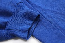 画像6: 90s USA製 RUSSELLラッセル FLORIDA 前V スウェット 青 L (6)