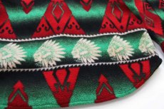 画像6: ポロ ラルフローレン インディアンヘッド ネイティブ柄 キルティングライナー フリース シャツ S (6)