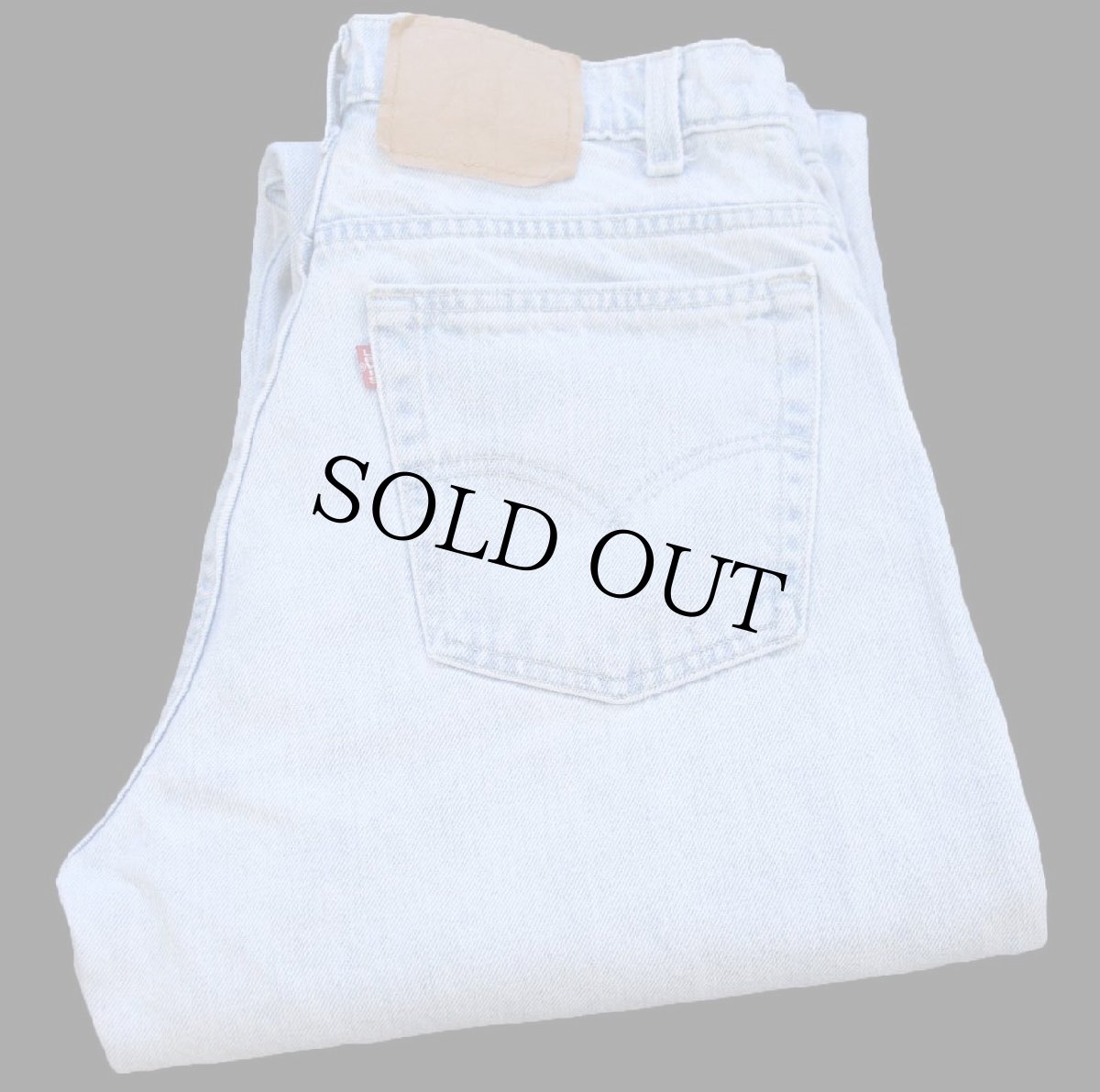 画像1: 90s USA製 Levi'sリーバイス 560 デニムパンツ アイスブルー W32 L32 (1)