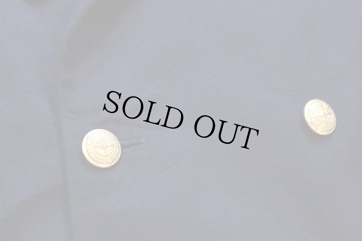 画像5: 90s USA製 GAPギャップ ダブルブレスト ウーステッド ウール テーラードジャケット 紺ブレ 42★ブレザー (5)