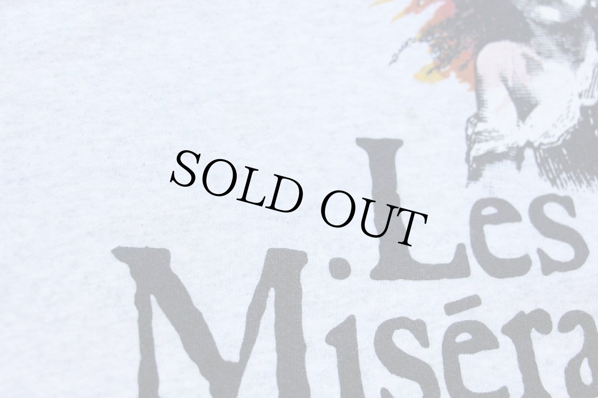 画像6: 00s Hanes Les Miserables レ ミゼラブル ミュージカル スウェット 杢ライトグレー L (6)