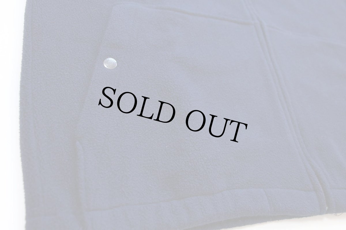 画像6: 90s USA製 ポロ ラルフローレン チンスト付き ワンポイント フリースジャケット 紺 M (6)