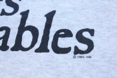 画像4: 00s Hanes Les Miserables レ ミゼラブル ミュージカル スウェット 杢ライトグレー L (4)