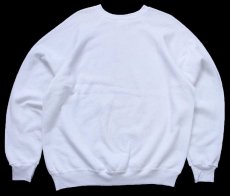 画像2: 90s USA製 TULTEX PAINTABLES クリスマスツリー イラスト ぬりえ スウェット 白 L (2)