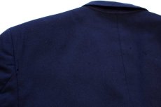 画像7: 90s USA製 GAPギャップ ダブルブレスト ウーステッド ウール テーラードジャケット 紺ブレ 42★ブレザー (7)