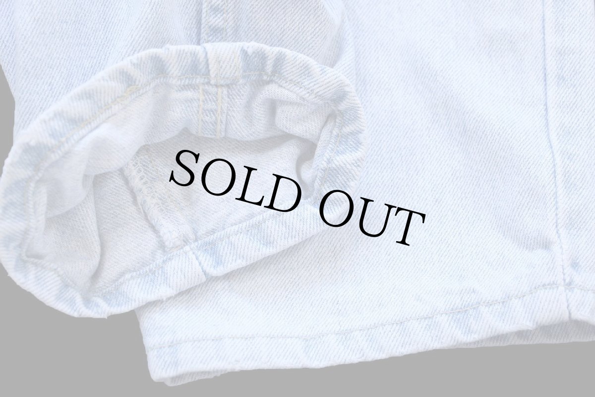 画像8: 90s USA製 Levi'sリーバイス 560 デニムパンツ アイスブルー W32 L32 (8)