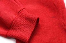 画像6: 90s USA製 RUSSELLラッセル JOHNSTONS TOYOTA トヨタ 前V スウェット 赤 L (6)