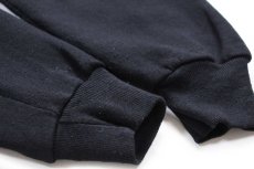 画像6: 80s USA製 JERZEES ライオン アート スウェット 黒 XL★RUSSELLラッセル (6)