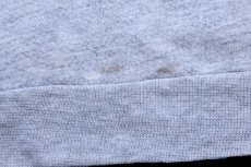 画像8: 80s USA製 Championチャンピオン OREGON STATE レイヤードネック スウェット 杢グレー L (8)