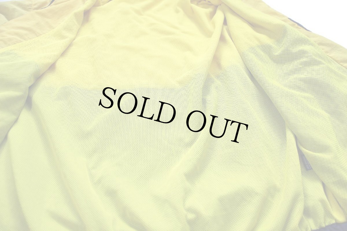 画像6: 90s POLO SPORT ポロ スポーツ ラルフローレン チンスト付き ツートン ナイロンジャケット 紺×黄 L (6)