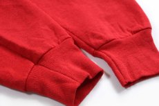 画像6: 80s USA製 ダック アート スウェット 赤 XL (6)