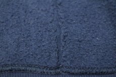 画像7: 90s USA製 RUSSELLラッセル MT BLUE STREAKS ひび割れプリント 前V スウェット 紺 XXL★特大 (7)