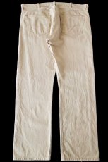 画像3: メキシコ製 Levi'sリーバイス 501 後染め カラーデニムパンツ カーキ W40 L32★SDP3725 (3)