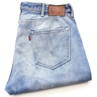 ポロ ラルフローレン デニムスラックス ユーズド加工 ジーンズ ペンキ ビッグ ラルフローレン サンプル ペンキ&ダメージ加工 デニム トラウザーズ