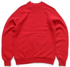 画像2: 90s USA製 POLSKA SZKOLA TADEUSZA KOSCIUSZKI スウェット 赤 M★偉人 (2)