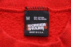 画像5: 90s USA製 POLSKA SZKOLA TADEUSZA KOSCIUSZKI スウェット 赤 M★偉人 (5)