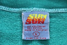 画像5: 80s MILK DUDES 牛 イラスト スウェット グリーン L (5)