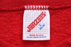 画像5: 80s USA製 HERSHEY'Sハーシーズ チョコレート ロゴ CHOCOLATE TOWN PENNSYLVANIA スウェット 赤 L★RUSSELLラッセル (5)