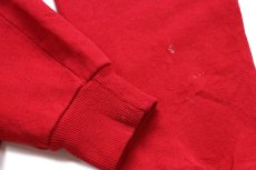 画像6: 80s USA製 FRANKLIN KNIGHTS ナイト スウェット 赤 XL★RUSSELLラッセル (6)