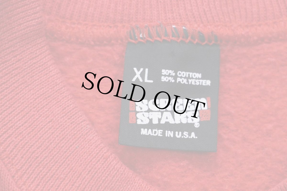 画像5: 90s USA製 PRINCETON UNIVERSITY タイガー スウェット 赤 XL (5)