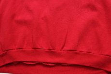 画像5: 80s USA製 FRANKLIN KNIGHTS ナイト スウェット 赤 XL★RUSSELLラッセル (5)