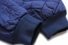 画像6: 80s 英国製 BARACUTAバラクータ G9 タータンチェックライナー コットン キルティング ハリントンジャケット 紺 (6)