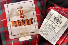画像4: 英国製 BARACUTAバラクータ G9 タータンチェックライナー ハリントンジャケット チャコールグレー 42 (4)