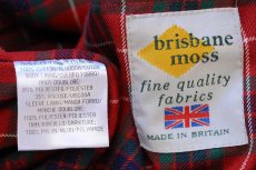 画像5: 90s 英国製 BARACUTAバラクータ brisbane moss G9 タータンチェック キルティングライナー 太畝コーデュロイ ハリントンジャケット 38 (5)