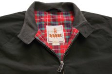 画像3: 英国製 BARACUTAバラクータ G9 タータンチェックライナー ハリントンジャケット チャコールグレー 42 (3)