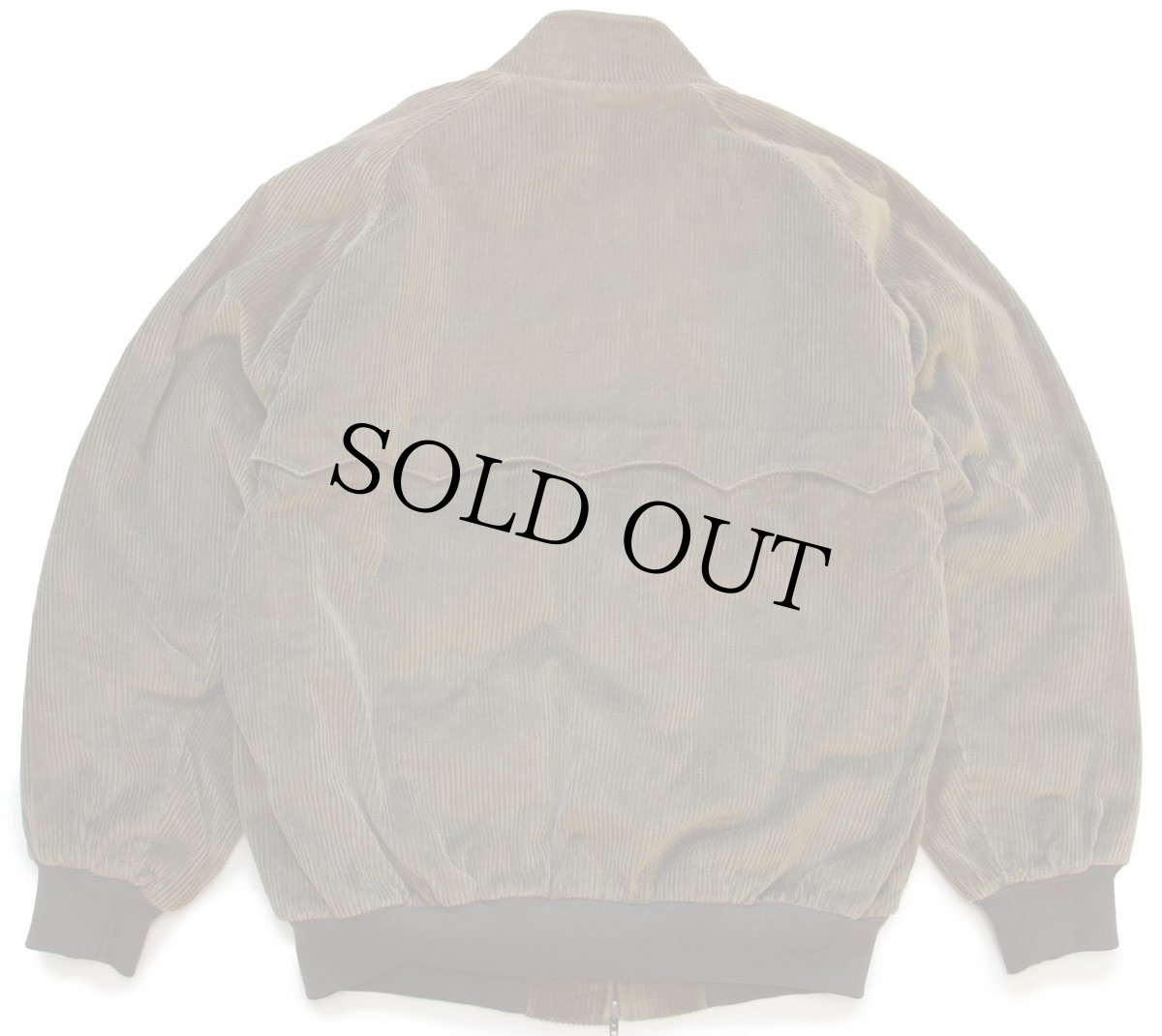 画像2: 90s 英国製 BARACUTAバラクータ brisbane moss G9 タータンチェック キルティングライナー 太畝コーデュロイ ハリントンジャケット 38 (2)