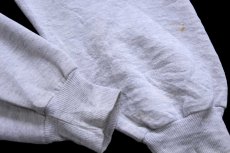 画像6: 90s USA製 RUSSELLラッセル NFL MINNESOTA VIKINGS 前V スウェット 杢ライトグレー XL (6)