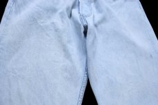 画像8: 90s USA製 Levi'sリーバイス 501 デニムパンツ アイスブルー W33 L32★207 (8)