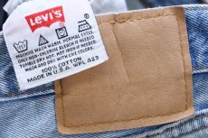 画像6: 90s USA製 Levi'sリーバイス 501 デニムパンツ W31 L32★208 (6)