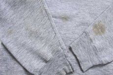 画像5: 90s USA製 DON'T WORRY, BE HAPPY! メッセージ スウェット 杢グレー L (5)