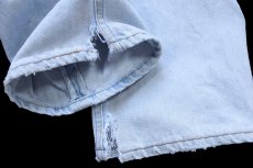 画像9: 90s USA製 Levi'sリーバイス 501 デニムパンツ アイスブルー W33 L32★207 (9)