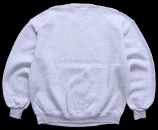 画像2: 90s USA製 RUSSELLラッセル CHATTAHOOCHEE COUGARS アメフト 前V スウェット 杢ライトグレー L (2)