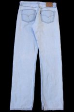 画像3: 90s USA製 Levi'sリーバイス 501 デニムパンツ アイスブルー W33 L32★207 (3)