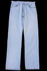 画像2: 90s USA製 Levi'sリーバイス 501 デニムパンツ アイスブルー W33 L32★207 (2)