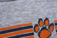 画像5: 80s USA製 Chalk Line CLEMSON 足型 ショート丈 スウェット 杢グレー XL (5)