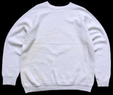 画像2: 90s USA製 NFL BUFFALO BILLS アメフト スウェット ボロ 白 L (2)