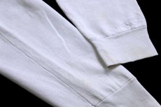 画像6: 90s USA製 NFL BUFFALO BILLS アメフト スウェット ボロ 白 L (6)