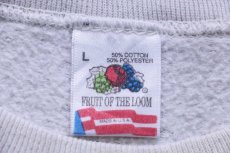 画像4: 90s USA製 NFL BUFFALO BILLS アメフト スウェット ボロ 白 L (4)