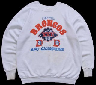 80s NFL DENVER BRONCOS SUPER BOWL XXII AFC CHAMPIONS スウェット