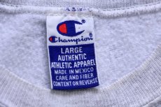 画像4: 90s メキシコ製 Championチャンピオン UNIVERSITY OF DENVER スウェット 杢ライトグレー L (4)