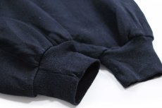 画像5: 90s USA製 RUSSELLラッセル ALABAMA パッチ付き 前V スウェット 黒 M (5)