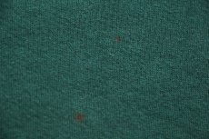 画像7: 90s USA製 RUSSELLラッセル 無地 ペンキ飛び スウェットパーカー 緑 M★フーディー ブランク (7)